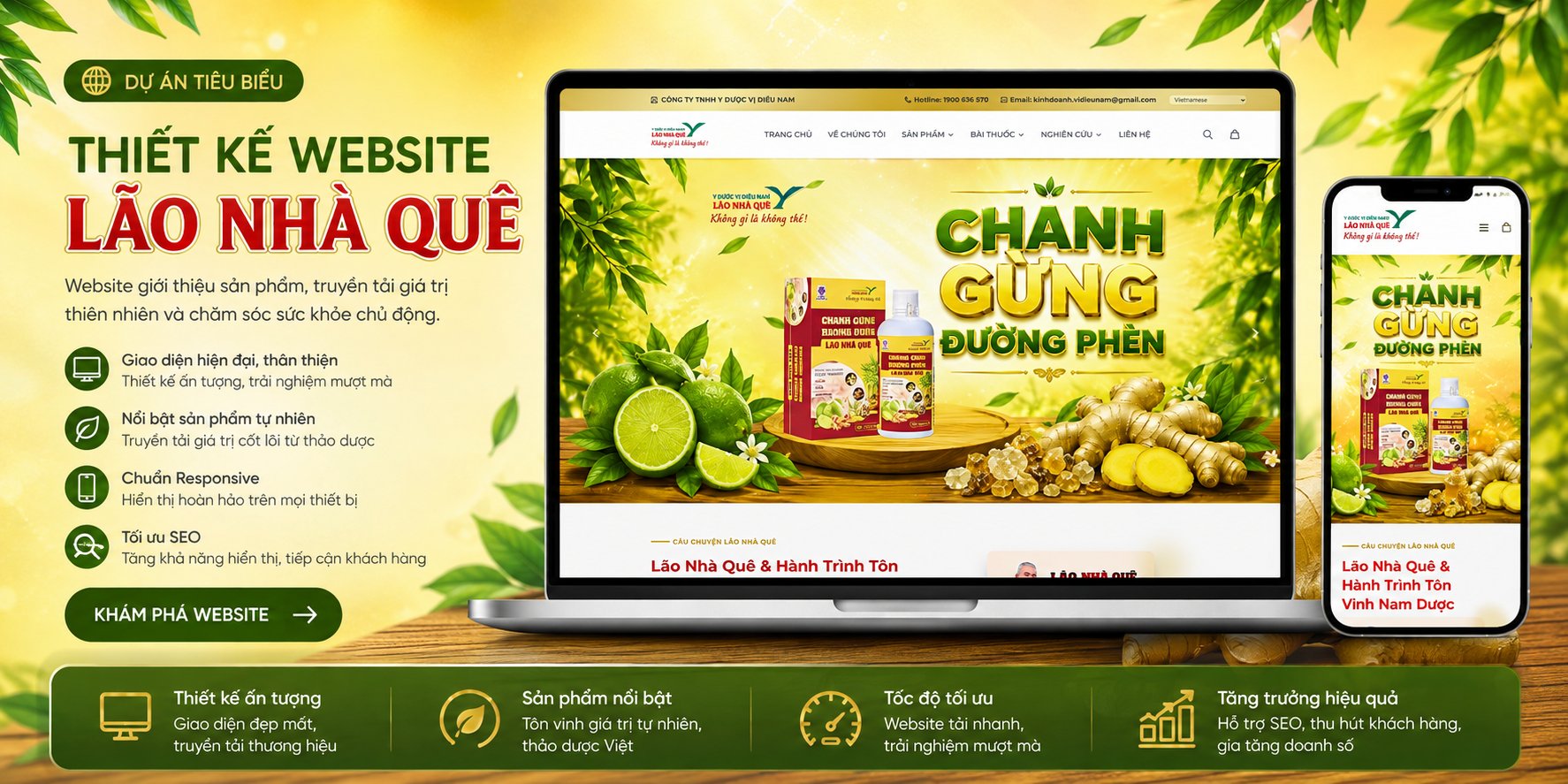 Thiết Kế Website Lão Nhà Quê